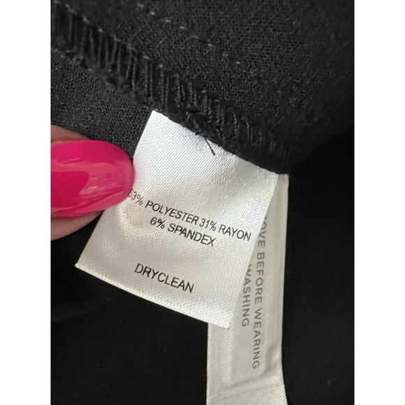 ANN TAYLOR LOFT Colorblock Drop Waist Sleeveless Flounce Mini Dress Sz 6 MOD - Picture 7 of 9